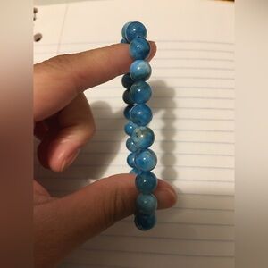 Apatite bracelet